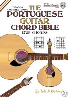 PORTUGUESE GUITAR CHORD BIBLE 1 728 CHORDS NEW