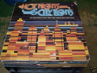 HOT NIGHTS & CITY LIGHTS 1979 K TEL LP VARIOUS ARTISTS