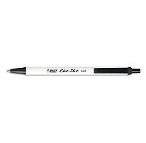 BIC Clic Stic Medium Pen Black 12 PK Fast Shipping