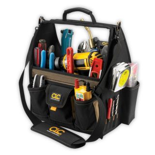  CLC 1570 20 Pocket 12’’ Soft Sided Tool Box Bag Carrier