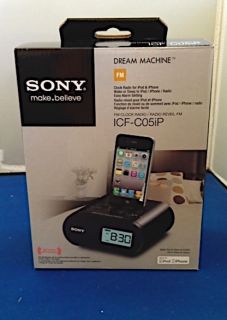 Sony Dream Machine Clock Radio for iPod iPhone ICF C05IP