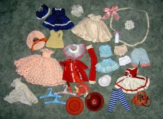 Vintage Doll Clothes Accessories—Small—Fit Betsy McCall Ginny Type