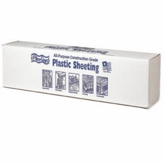  100 6 Mil Clear Polyethylene Construction Plastic Sheeting