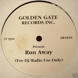 Linda Clifford Run Away Golden Gate Vinyl VG