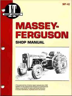 Massey Ferguson Tractor Shop Manual Models MF230 MF235 MF240 MF245