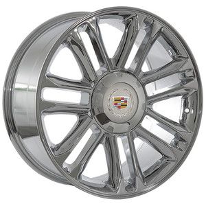 24 inch Cadillac Escalade Platinum Chrome Wheels Rims