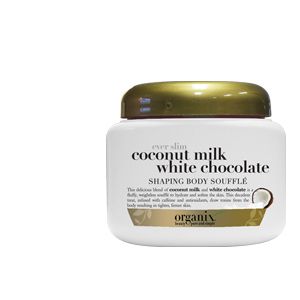 Organix Ever Slim Coconut Milk White Chocolate Shaping Body Souffle 8