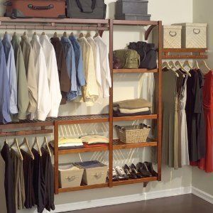 New John Louis Standard Solid Wood Closet System