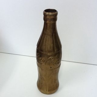  WOW Vintage Brass Coca Cola Coke Bottle