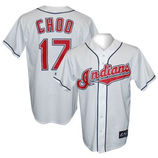 Cleveland Indians Shin Soo Choo Sewn White Jersey XL