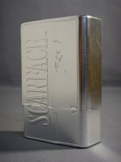  Montana Logo Metallic Silver Hard Plastic Cigarette Case New