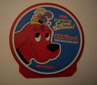 Fisher Price COMPUTER COOL SCHOOL Software   CLIFFORD The Big Red Dog