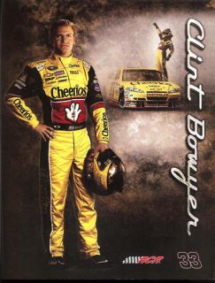  2011 Clint Bowyer 33 Cheerios NASCAR Postcard