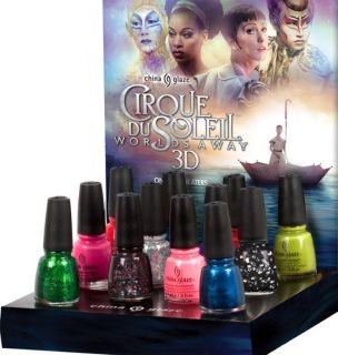 CIRQUE DU SOLEIL WORLD AWAY COLLECTION 12 COLORS Nail Polish By China