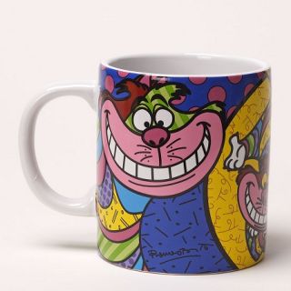 Disney by Britto   Cheshire Cat Coffee Mug   Microwave & Dishwasher