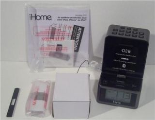 iHome ID37 FM Stereo Alarm Clock Radio iPod iPhone iPad