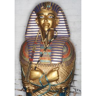 Pharaohs Coffin Approx 6 Feet Tall Front Face Only Halloween Prop