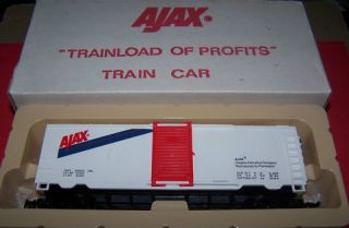  HO Scale Train Private Owner AJAX CLEANSER Colgate/Palmolive Boxcar