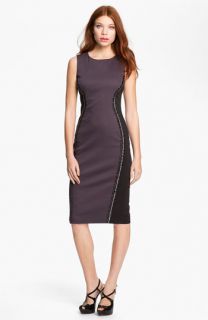 French Connection Crystal Corvette Embellished Colorblock Dress