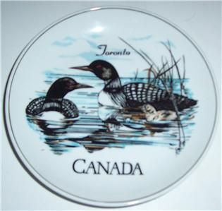  Toronto Mallard Birds Collectible Porcelain Wall Display Plate