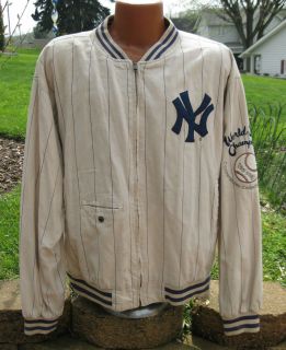  Cooperstown Collection 1927 New York Yankees World Champs Jacket LG