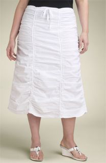 XCVI Wearables Shirred Panel Skirt (Plus)