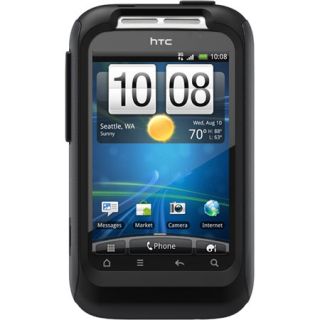 OtterBox Commuter Case for HTC Wildfire S , Black on Black, W/ Screen