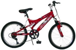  Boys Red Coke Coca Cola Off Road 20 inch Mountain Bike Bicycle