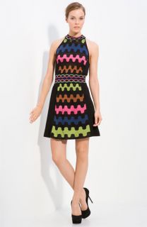 M Missoni Puzzle Stripe Knit Dress