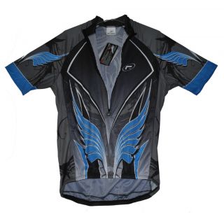 New Nice Barbedo Wings Mens XL Cycling Jersey UV Protection Tech Dry