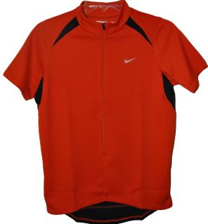 New Nike Women Cycling Team SS Sphere Dry Fit Jersey L MSRP $59 99