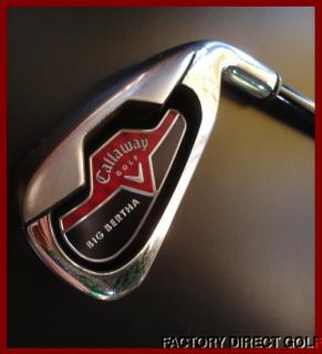 2006 Callaway Big Bertha Uniflex Steel 6 Iron Golf Club