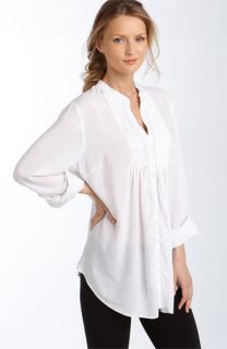 Olivia Moon Oversized Button Front Top