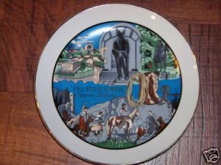 Will Rogers Memorial Claremore Oklahoma Collector Plate