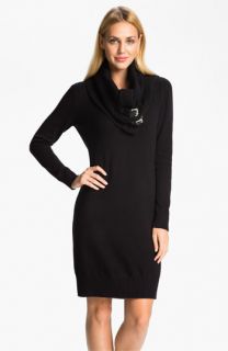 MICHAEL Michael Kors Sweater Dress with Detachable Cowl