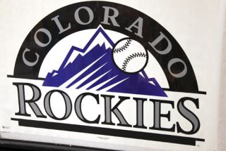 Colorado Rockies MLB Baseball Original Team Logo Poster 1993 RARE