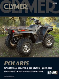 Polaris Sportsman 600 700 Clymer Repair Manual 02 10