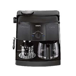 krups xp1500 combination coffee espresso machine new