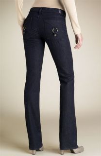 7 For All Mankind® Straight Leg Stretch Jeans with Ring Pocket Detail (Denmark Wash)