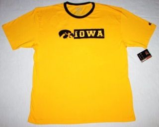 University of Iowa Hawkeyes Shirt Colosseum Athletics Size XXL New