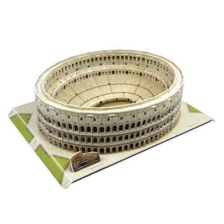 Paper 3D Puzzle Model Colosseum Rome in Italy