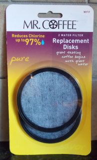 Mr Coffee Water Filter Replacement Disks New