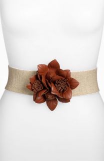 Hinge® Sparkle Floral Stretch Belt