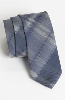 Hugo Plaid Check Woven Tie