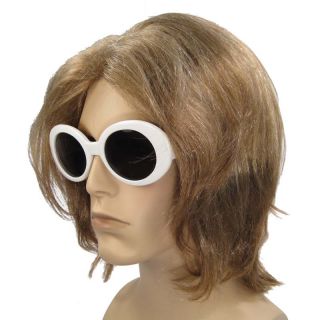 Grunge Nirvana Kurt Cobain Costume Wig Sunglasses