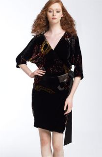 Diane von Furstenberg Grand Velvet Wrap Dress