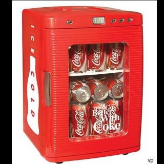 New Coke Coca Cola Small Mini Fridge Refrigerator Boat Office Personal