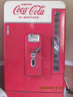  1955 Vendo 110 Coke Machine All Original