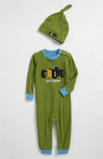Hatley Fitted Romper & Hat (Infant)
