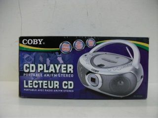 Coby CX CD236 Portable CD Player with Am FM Radio